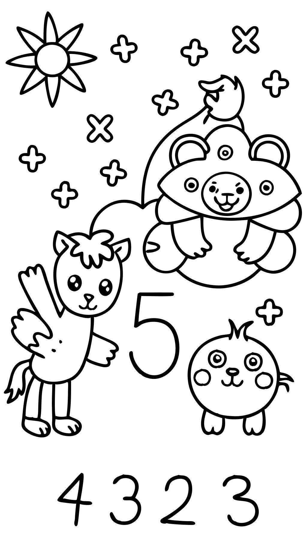 math coloring pages addition